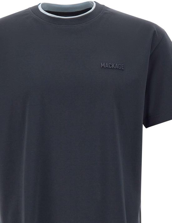 26SS 맥케이지 반팔 티셔츠 TEEMNVNAVYFOGBLU - MACKAGE