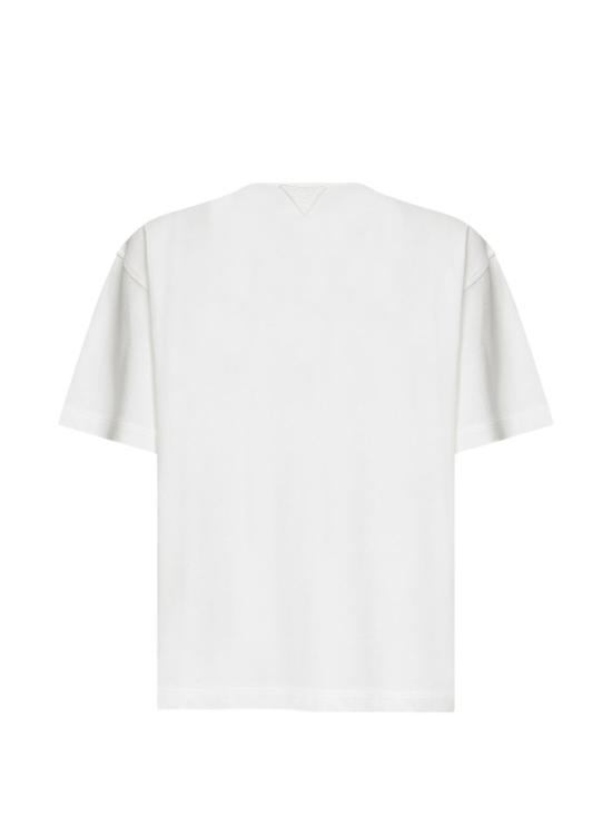 26SS 보테가베네타 반팔 티셔츠 864789V6F20 9071 CHALK WHITE - BOTTEGA VENETA