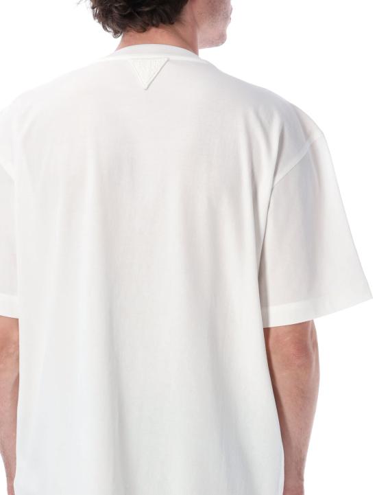 26SS 보테가베네타 반팔 티셔츠 864789V6F20 9071 CHALK WHITE - BOTTEGA VENETA