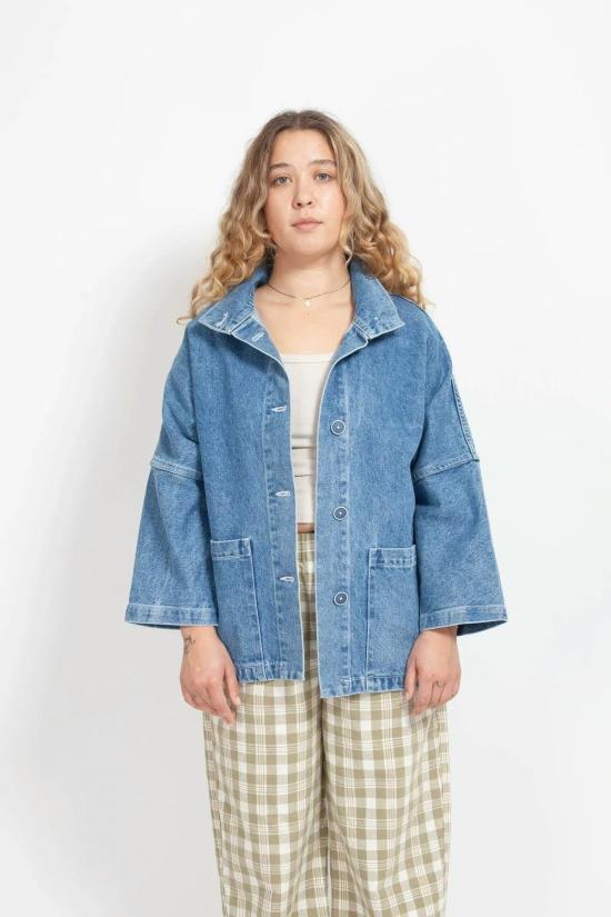  그래블 앤 골드 데님 자켓 그래블 & 골드 마람 재킷