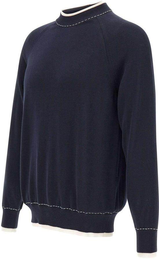 26SS 일레븐티 스웨터 M76MAGM28MAG0M0151101 NAVY - ELEVENTY