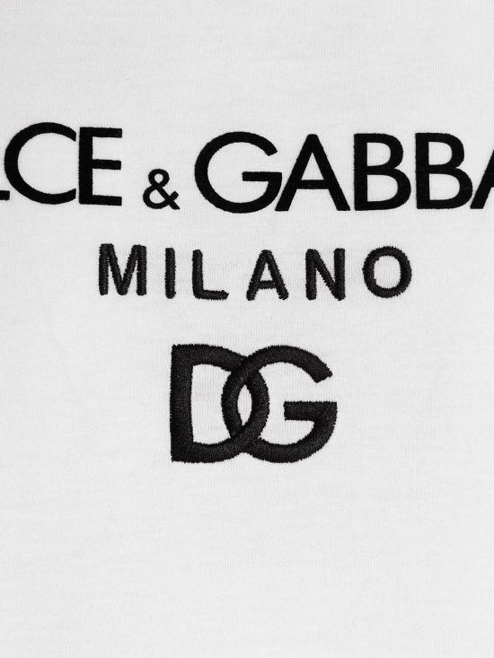  돌체앤가바나 반팔 티셔츠 G8NC5ZG7B9XW0800 White - DOLCE & GABBANA