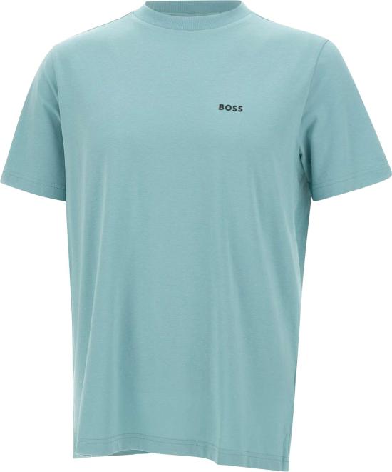 26SS 보스 반팔 티셔츠 50506373445 LICHTBLUE