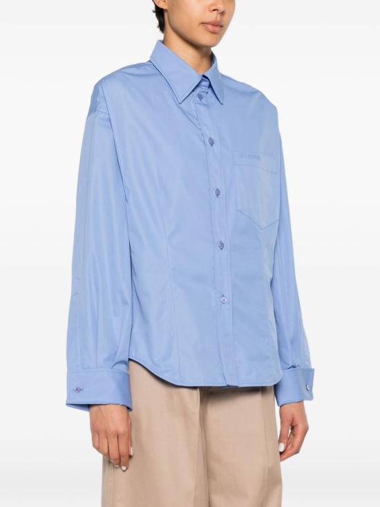 26SS 발렌시아가 셔츠 872318 TUM204200 Light blue - BALENCIAGA