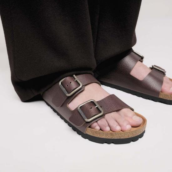 버켄스탁 뮬/슬리퍼 애리조나 와이어 버클 가죽 레귤러 - BIRKENSTOCK