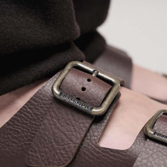  버켄스탁 뮬/슬리퍼 애리조나 와이어 버클 가죽 레귤러 - BIRKENSTOCK