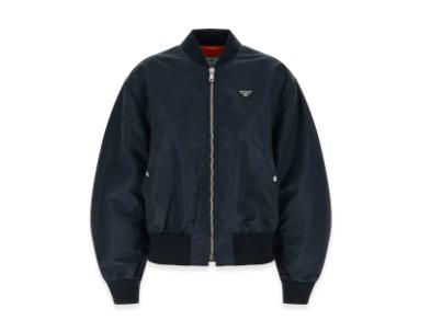 26SS 프라다 봄버 자켓 29X26516IC S WMOF0008 Dark blue