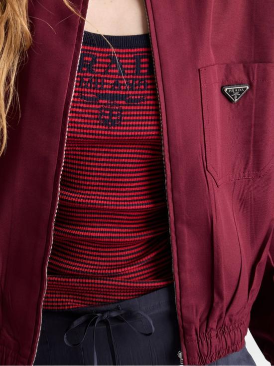 26SS 프라다 민소매 티셔츠 P29A1O19BV S WMOF059F - PRADA