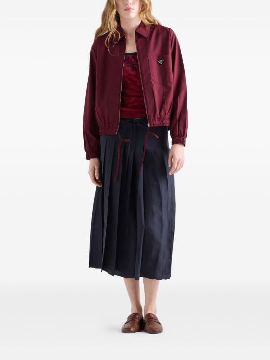 26SS 프라다 민소매 티셔츠 P29A1O19BV S WMOF059F - PRADA