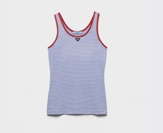 26SS 프라다 민소매 티셔츠 39659186H S OOOF0X36