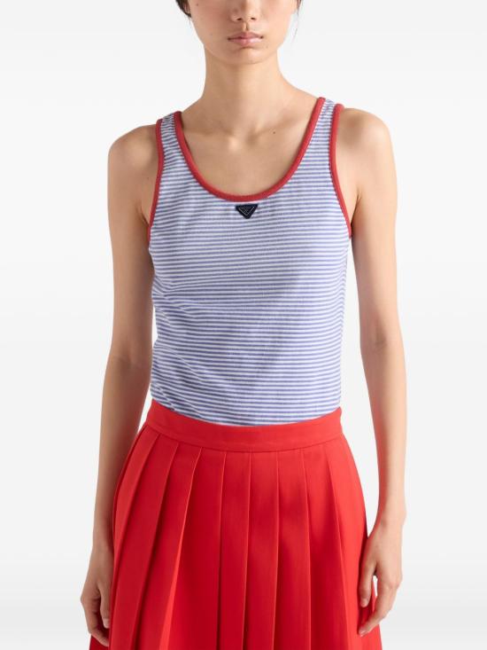 26SS 프라다 민소매 티셔츠 39659186H S OOOF0X36 - PRADA