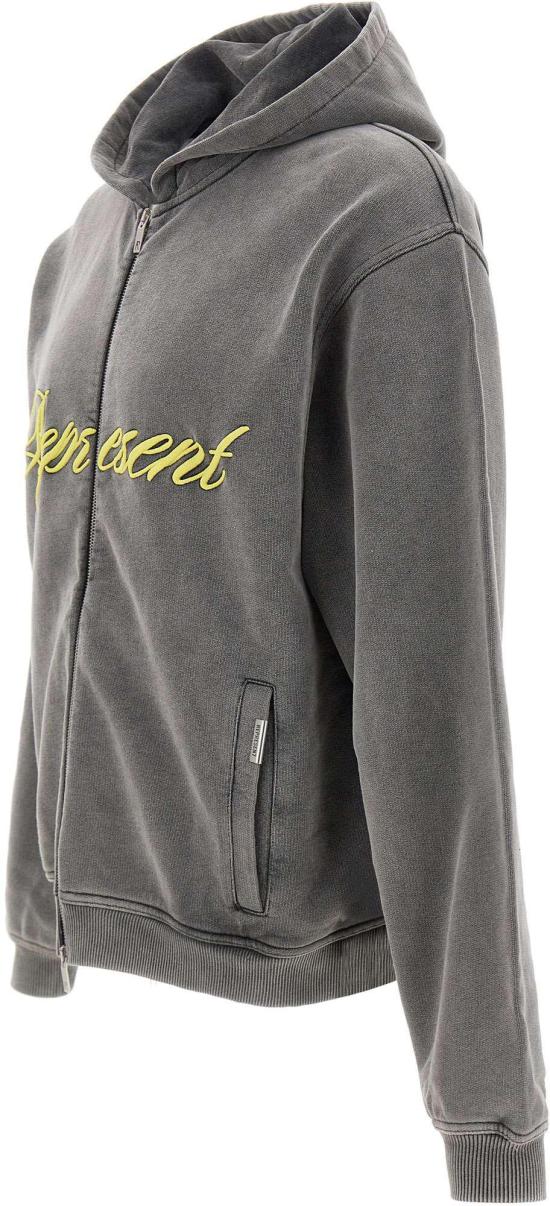 25FW 리프레젠트 후드 티셔츠 MLM10002547 DONKERGREY - REPRESENT