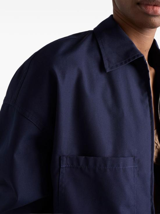 26SS 프라다 자켓 P536OG187P S OOOF0008 Dark blue - PRADA