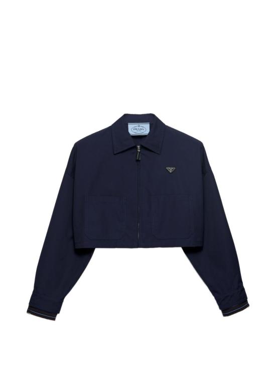 26SS 프라다 자켓 P536OG187P S OOOF0008 Dark blue - PRADA