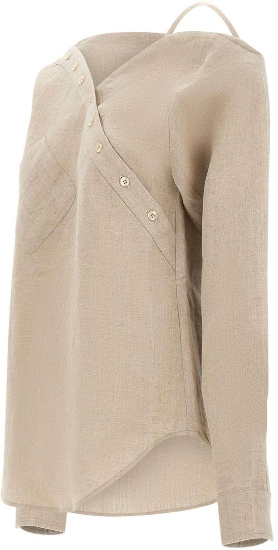 26SS 코페르니 긴팔 티셔츠 COPCH52F2060BEI BEIGE - COPERNI