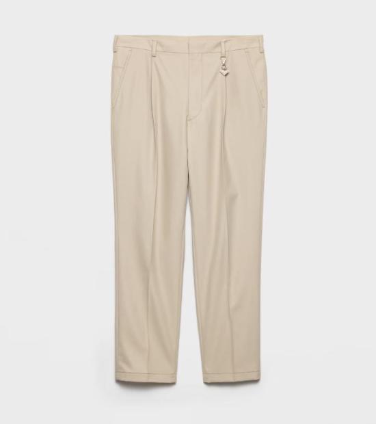 26SS 프라다 수트 팬츠 UP041919AM S OOOF0036 Beige