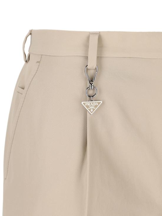 26SS 프라다 수트 팬츠 UP041919AM S OOOF0036 Beige - PRADA