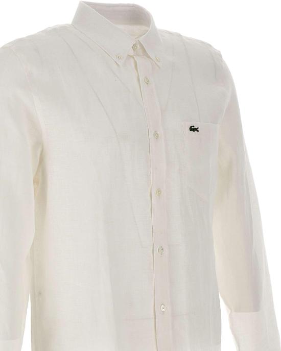 26SS 라코스테 긴팔 셔츠 CH5692 WHITE - LACOSTE