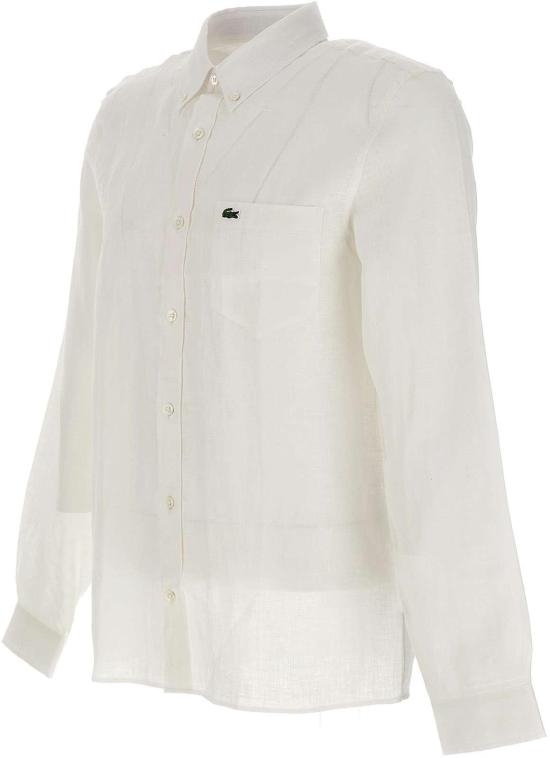 26SS 라코스테 긴팔 셔츠 CH5692 WHITE - LACOSTE