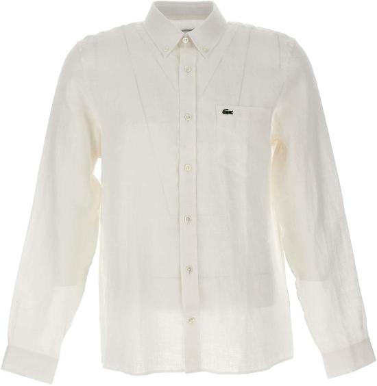 26SS 라코스테 긴팔 셔츠 CH5692 WHITE