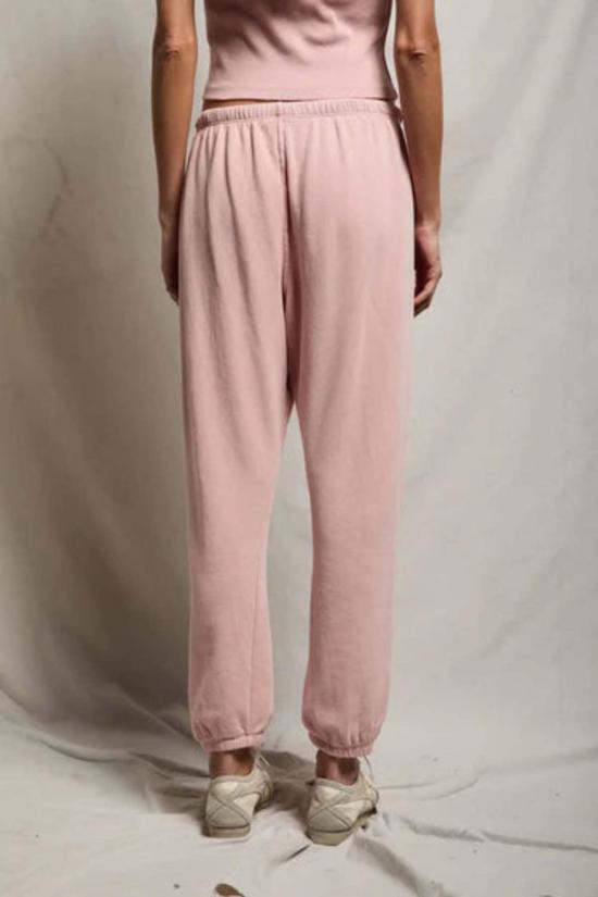  퍼펙트 화이트 티 트레이닝/조거 팬츠 조니 프렌치 테리 조거 빈티지 핑크 - PERFECT WHITE TEE