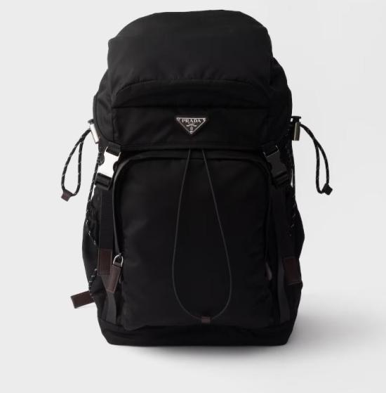26SS 프라다 리나일론 앤 레더 백팩 2VZ1232DMG V OOOF0002 97