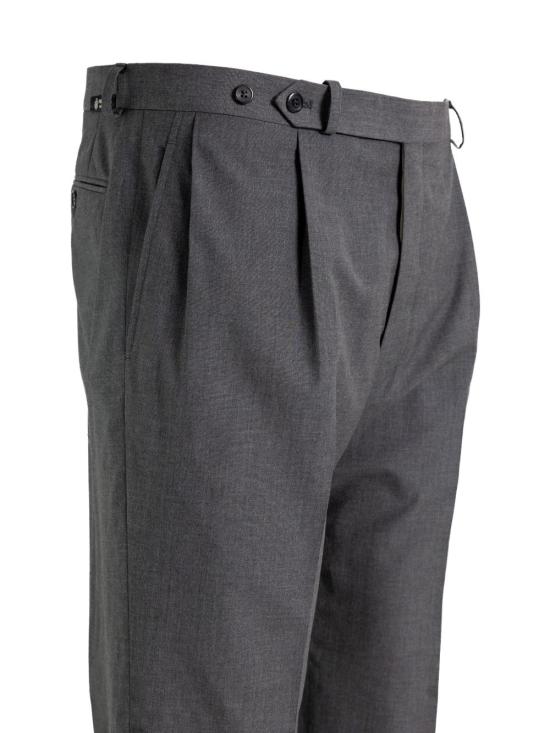 26SS 프라다 수트 팬츠 UP039718WV S OOOF0480 Grey - PRADA