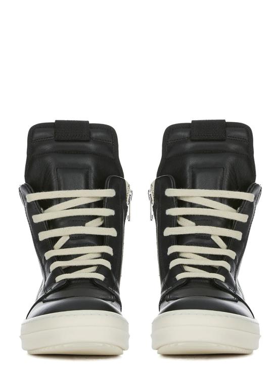 26SS [키즈] 릭 오웬스 스니커즈 BG01F3897LMU 911 Black - RICK OWENS