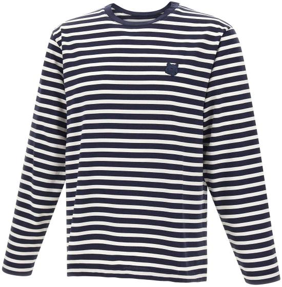 25FW 메종키츠네 폭스 헤드 롱슬리브 티셔츠 PM00122KJ0044B481 NAVY