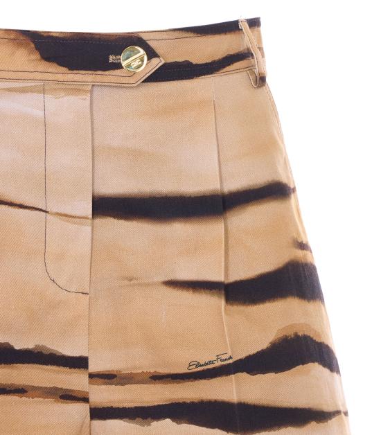 26SS 엘리자베타프랜치 숏팬츠 SH01362E2 470 Beige - ELISABETTA FRANCHI