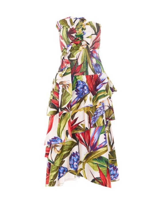26SS 팜 리오 미디 원피스 349159 26044 Multicolor