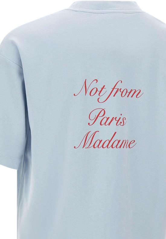 26SS 드롤드무슈 반팔 티셔츠 KTS209CO002LBE LICHTBLUE - DROLE DE MONSIEUR