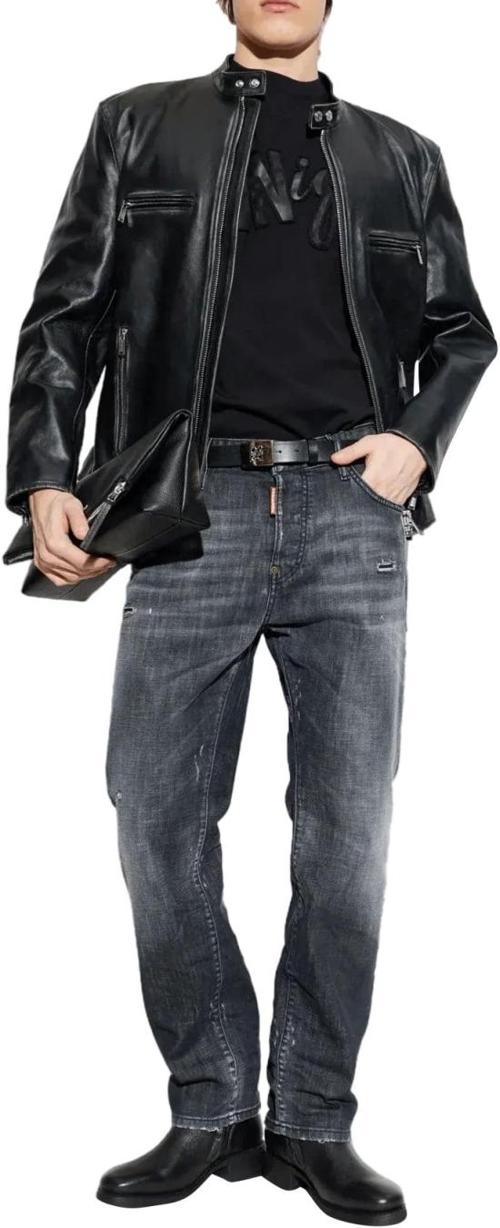 26SS 디스퀘어드2 데님 팬츠 PANTS5POCKETSS74LB1911BLACK DONKERGREY - DSQUARED2
