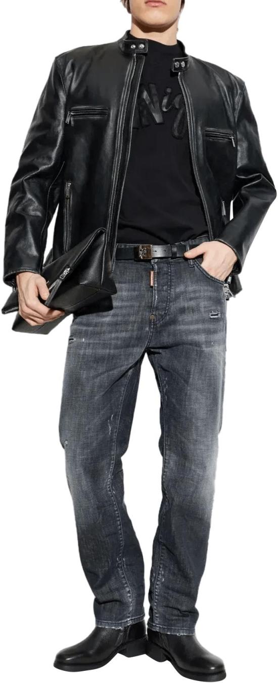 26SS 디스퀘어드2 데님 팬츠 PANTS5POCKETSS74LB1911BLACK DONKERGREY - DSQUARED2