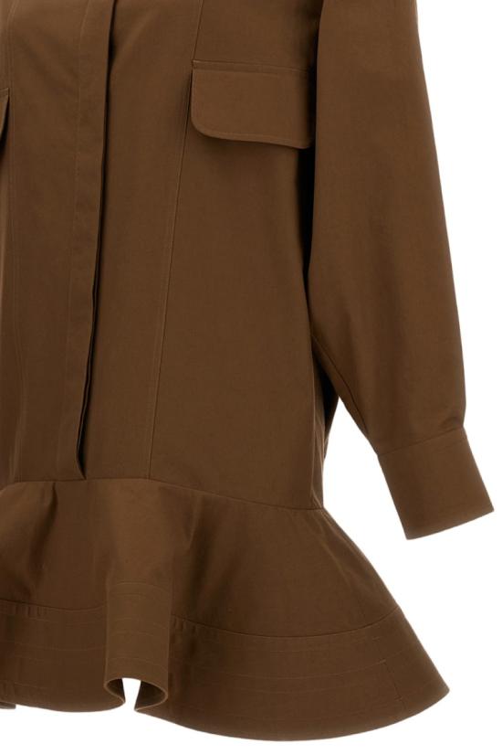 26SS 스텔라 맥카트니 숏 원피스 6A06803HU1752200 Brown - STELLA MCCARTNEY