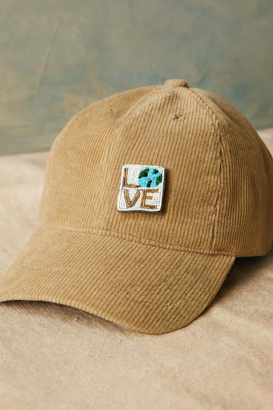  마트르 부미 브로치 발라 마니 비즈 장식 사랑 어머니 지구  핀 - MATR BOOMIE