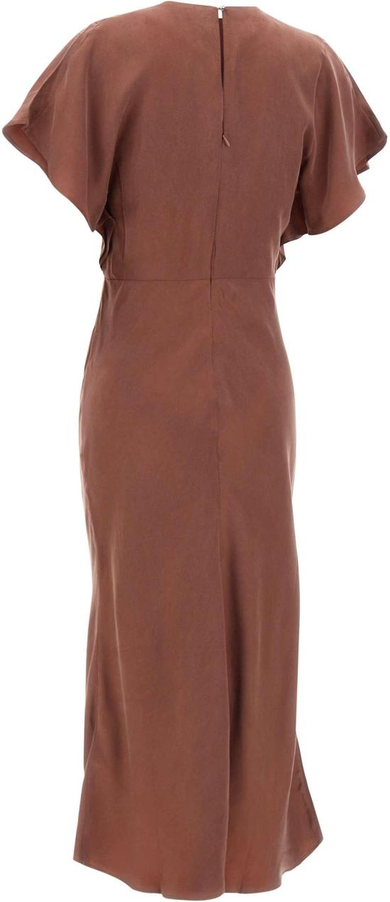 26SS 보스 롱 원피스 50559082604 BROWN - BOSS