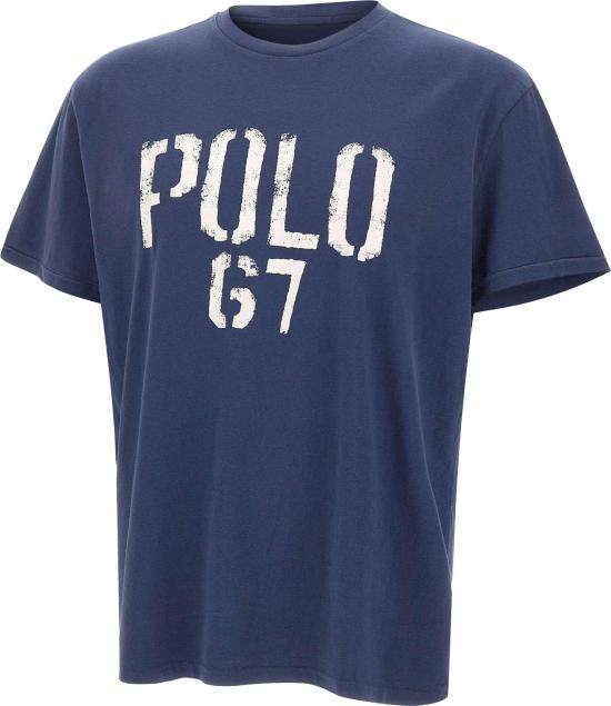 26SS 랄프 로렌 반팔 티셔츠 710B14574001 NAVY