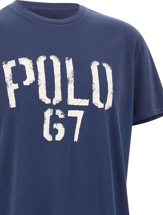 26SS 랄프 로렌 반팔 티셔츠 710B14574001 NAVY - RALPH LAUREN
