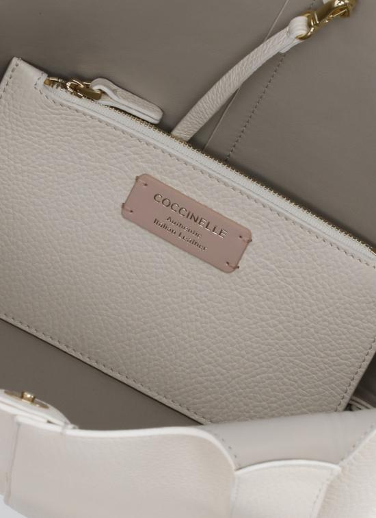 26SS 코치넬리 숄더백 E1SHA110201 C EASYN17 Ivory - COCCINELLE