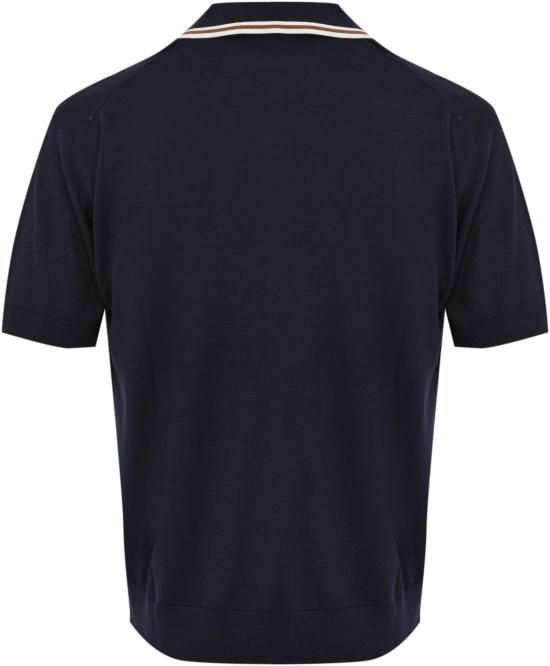 26SS 파올로페코라 폴로 티셔츠 A031F2006685 NAVY - PAOLO PECORA