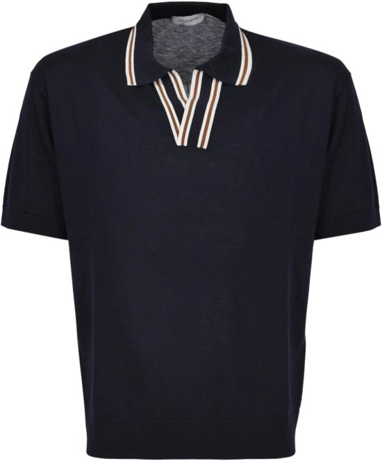26SS 파올로페코라 폴로 티셔츠 A031F2006685 NAVY