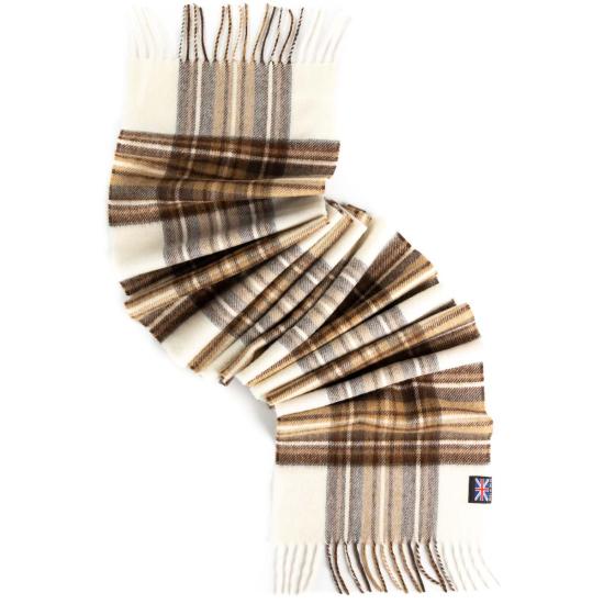  프린스 오브 스코츠 머플러/스카프 메리노 램스울 타탄 스카프 - PRINCE OF SCOTS