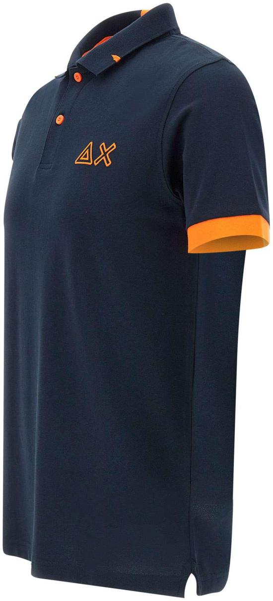 26SS 썬 68 폴로 티셔츠 A3512207 NAVY - SUN 68