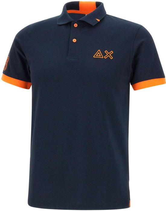 26SS 썬 68 폴로 티셔츠 A3512207 NAVY