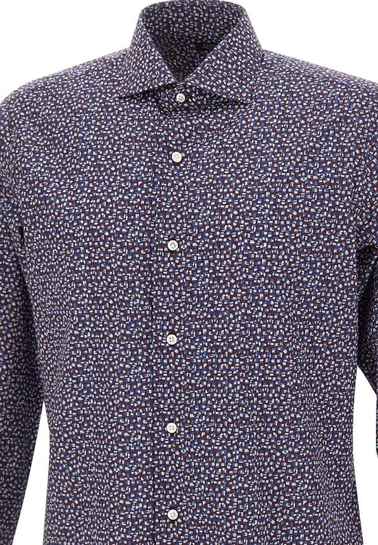 25FW 발바 긴팔 셔츠 I1U02P0150050U0002 NAVY - BARBA