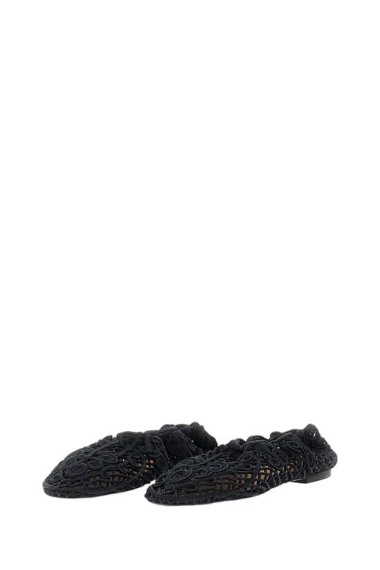 26SS 오디시 플랫 슈즈 OD46039A23035 Black - ODISSI