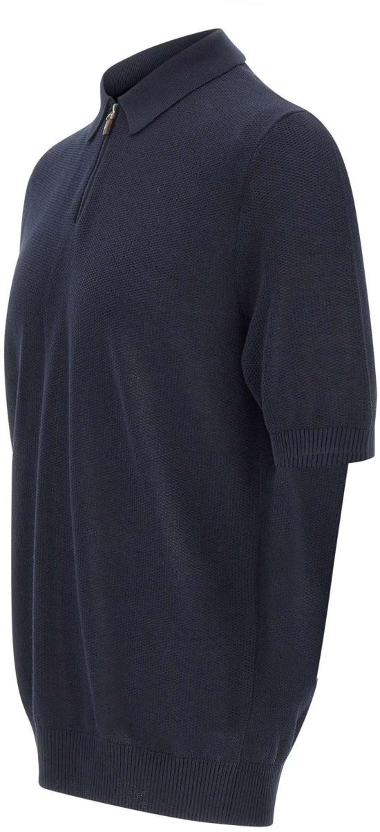 26SS 일레븐티 폴로 티셔츠 M76MAGM90MAG0M00811 NAVY - ELEVENTY