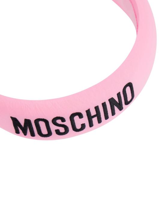 26SS [키즈] 모스키노 헤어 액세서리 HAX01NLLA12 51473 Pink - MOSCHINO