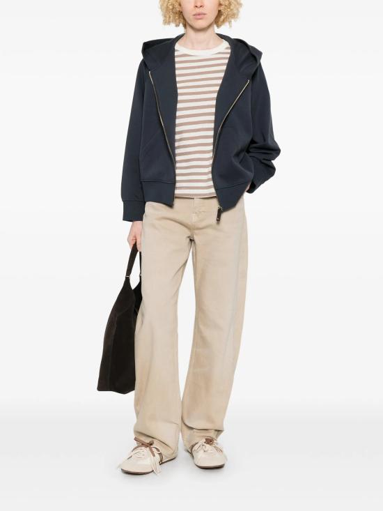 26SS 에스막스마라 후드 티셔츠 2619921033600 005 Blue - 'S MAX MARA